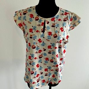 Ann Taylor floral blouse